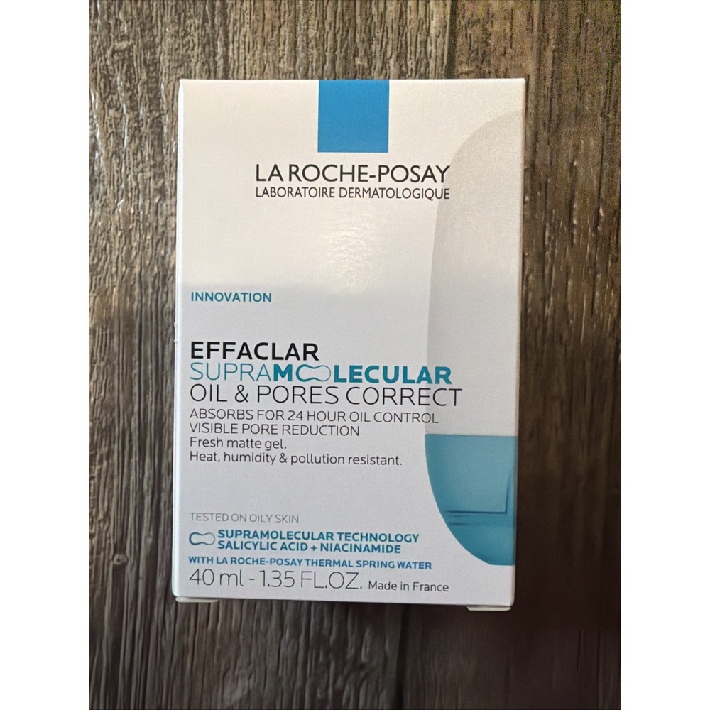 La Roche Posay Effaclar Supramolecular Oil And Pore Correct Acne Moisture 1.35oz